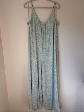 Ecothreads Sage Green Oversized Jumpsuit, Size XL